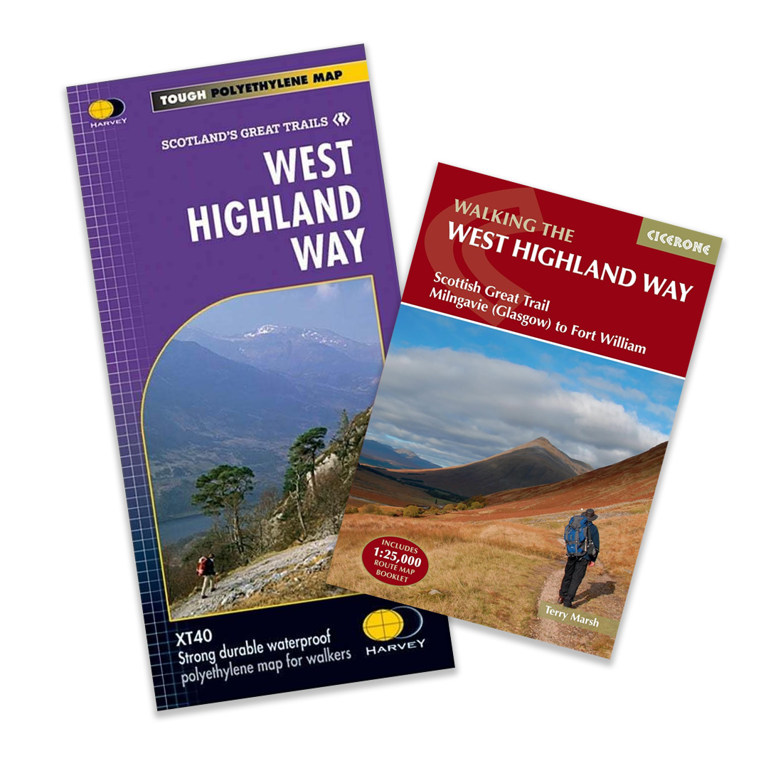 Trailhead special: West Highland Way bundle — Cicerone Guide and Harvey Map